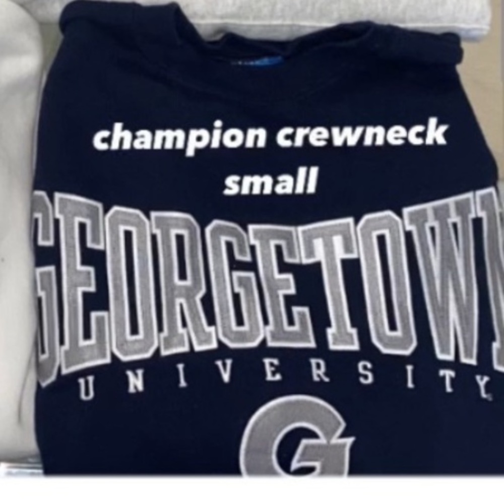 georgetown crewneck